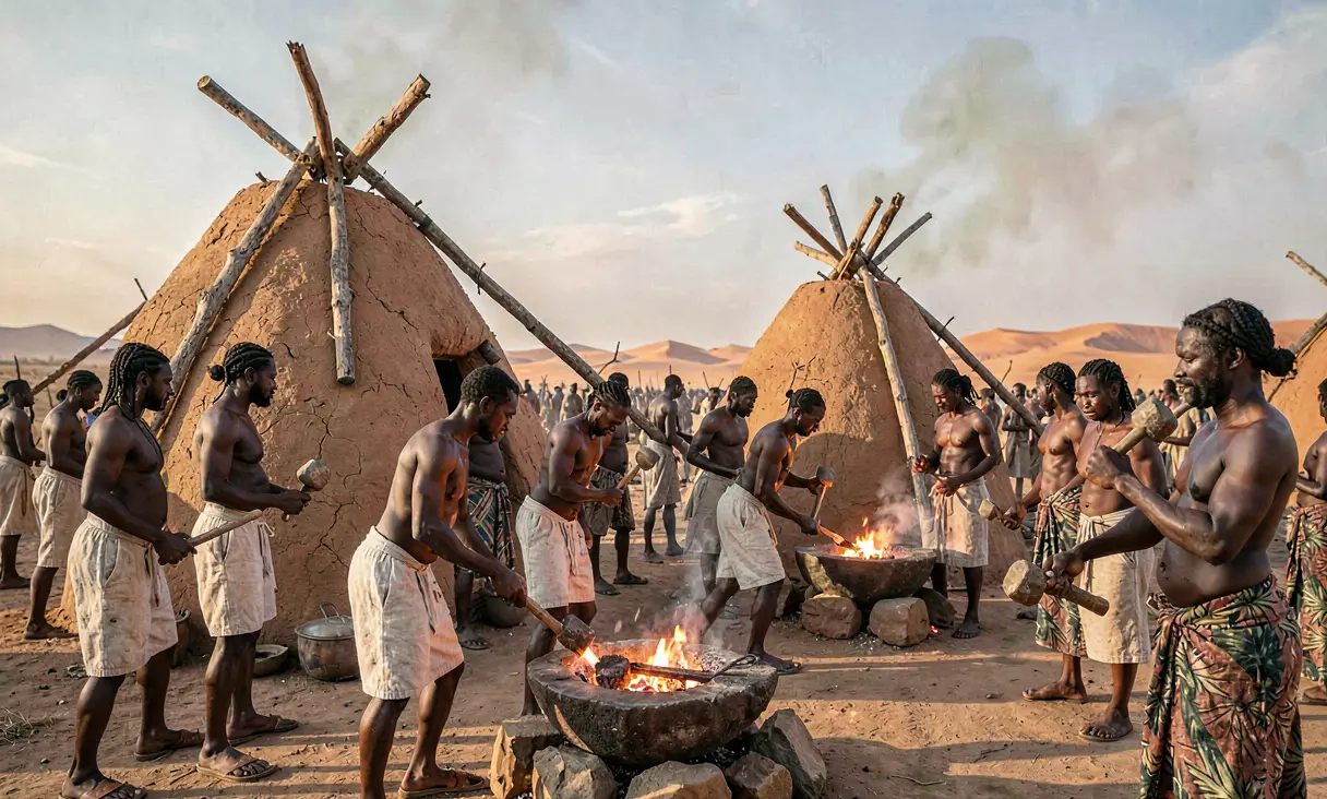 Meroitic Iron Smelting Industry Flourishes