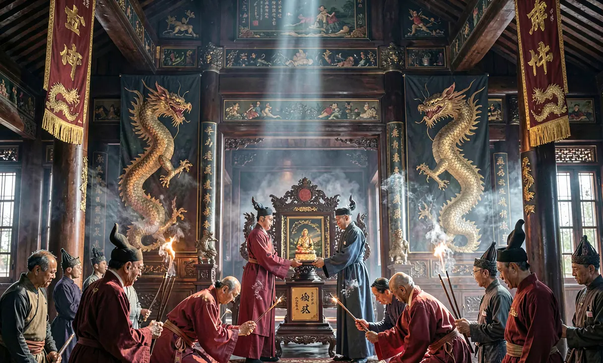 Le Loi Crowned Emperor of Dai Viet