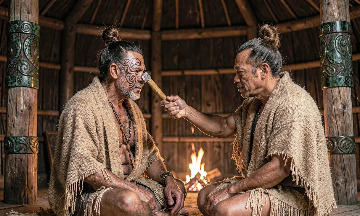 Development of Māori Tā Moko Tattooing Tradition