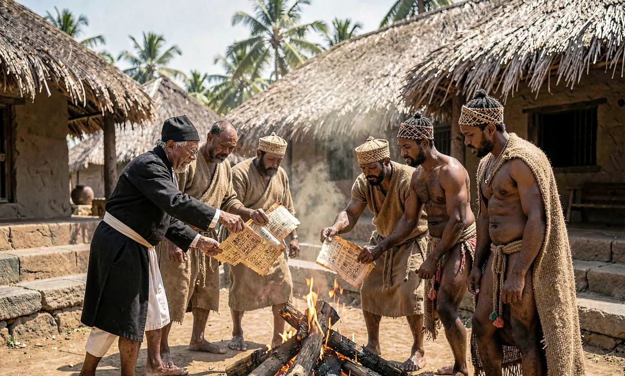 Destruction of Maya Codices by Bishop Landa
