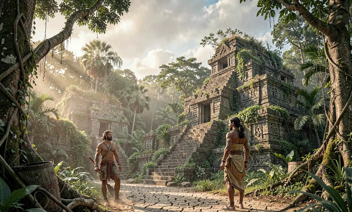 Ecological Collapse and Drought Leading to Maya Decline