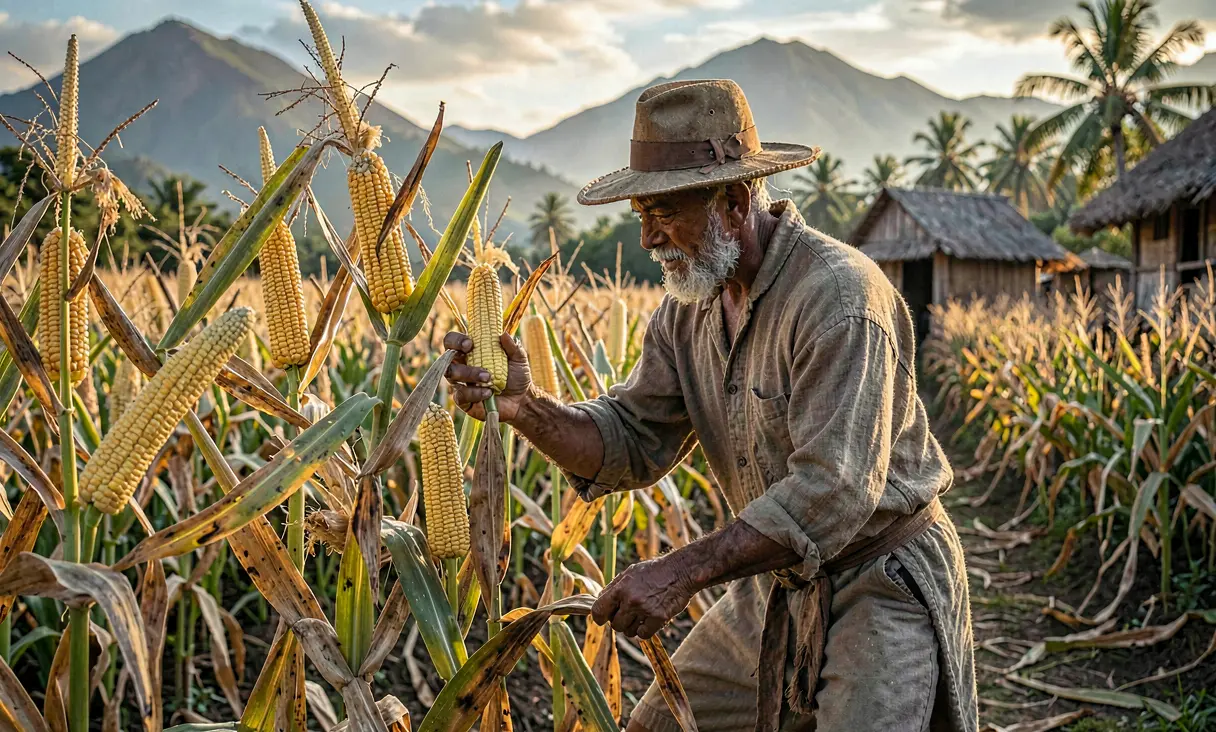 Final Domestication of Maize from Teosinte in Mesoamerica