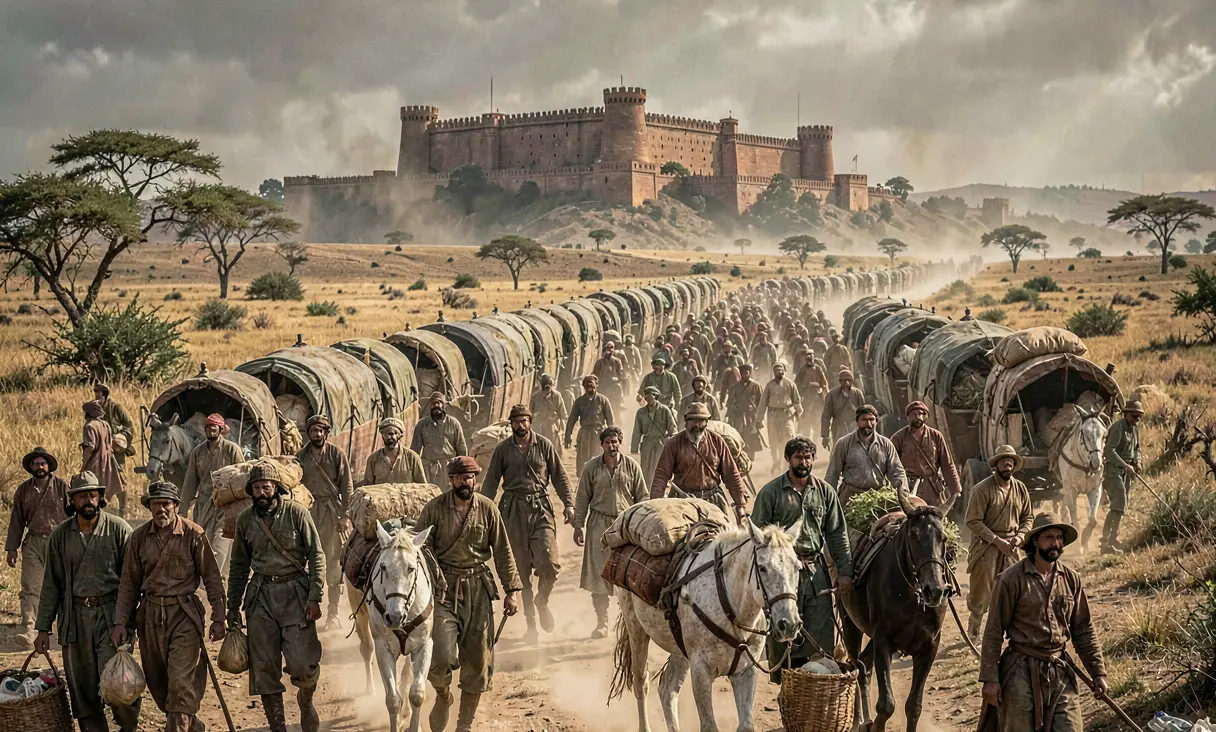 Muhammad bin Tughlaq Moves Capital to Daulatabad