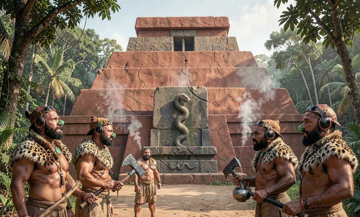 Consecration of La Venta's Great Pyramid