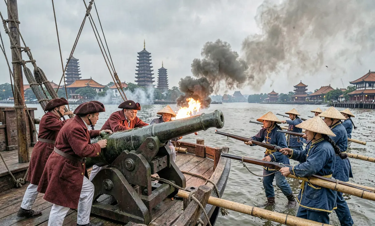 First Opium War Begins