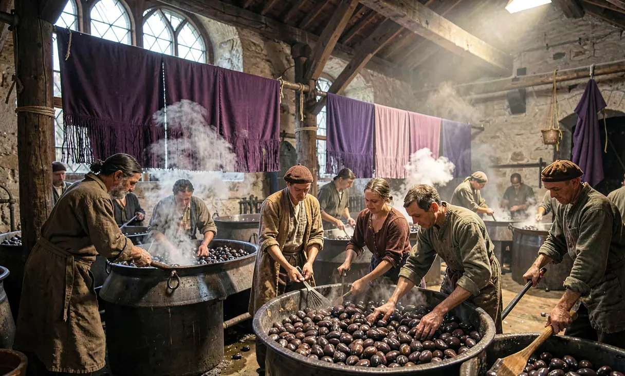 Phoenician Production of Tyrian Purple Dye