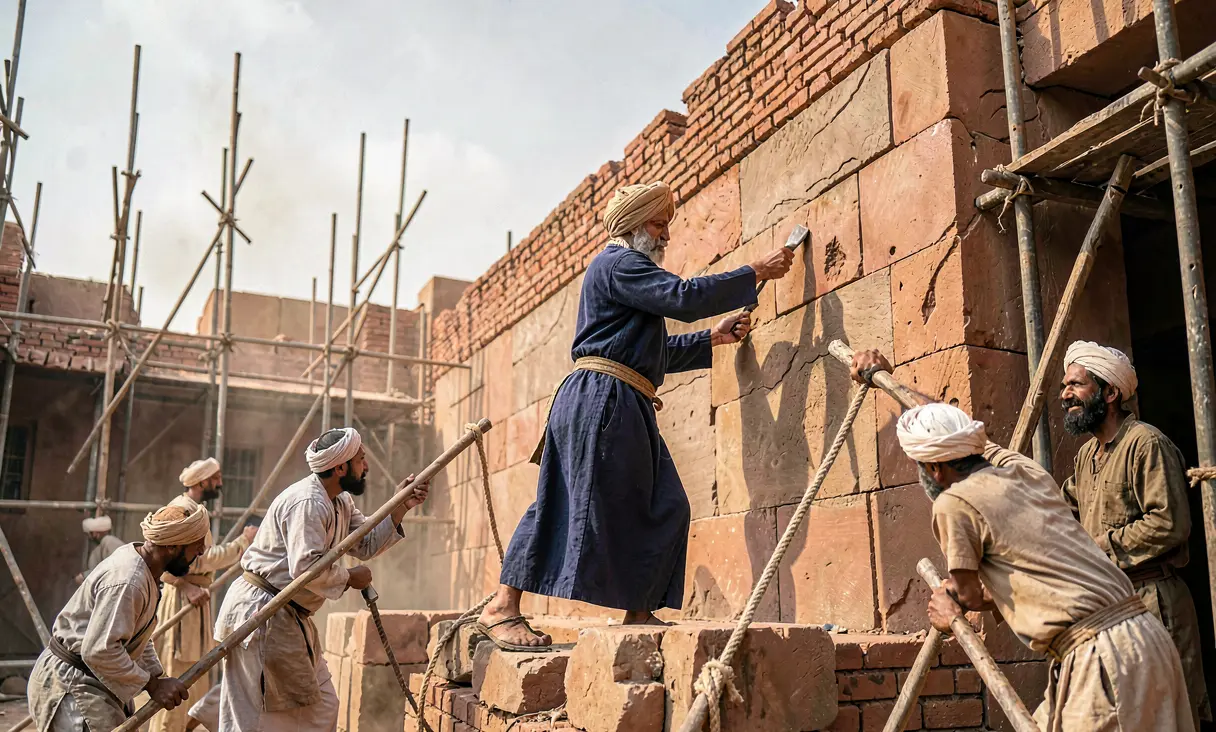 Construction of Qutub Minar Begins