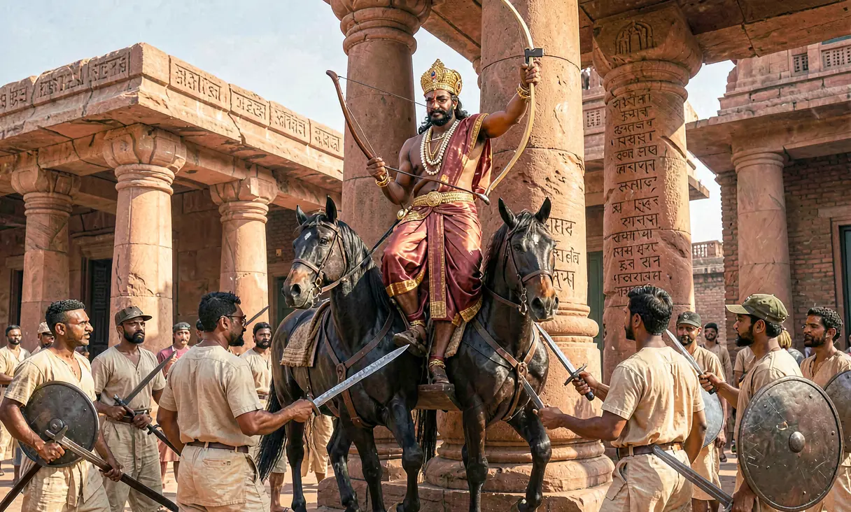 Samudragupta's Southern Campaigns and Allahabad Pillar