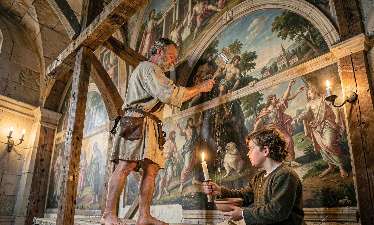 Michelangelo Completes the Sistine Chapel Ceiling