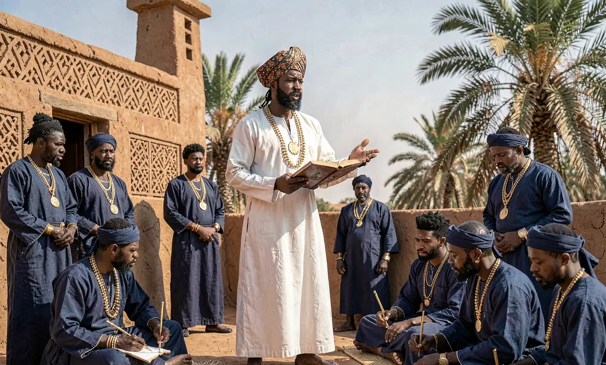 Askia Muhammad Establishes Legal Reforms in Songhai