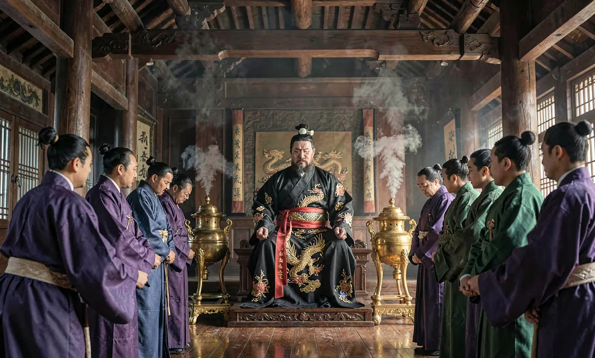 Emperor Xuanzong Ascends the Tang Throne