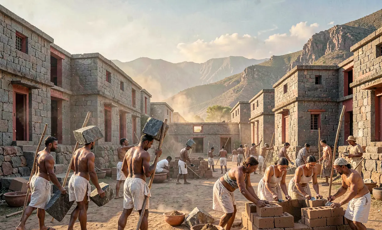 Construction of Teotihuacán Apartment Compounds