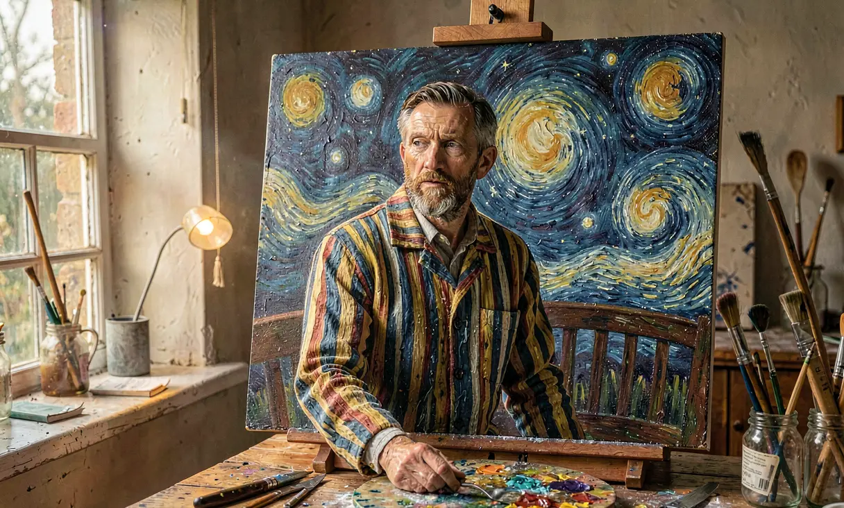 Creation of The Starry Night