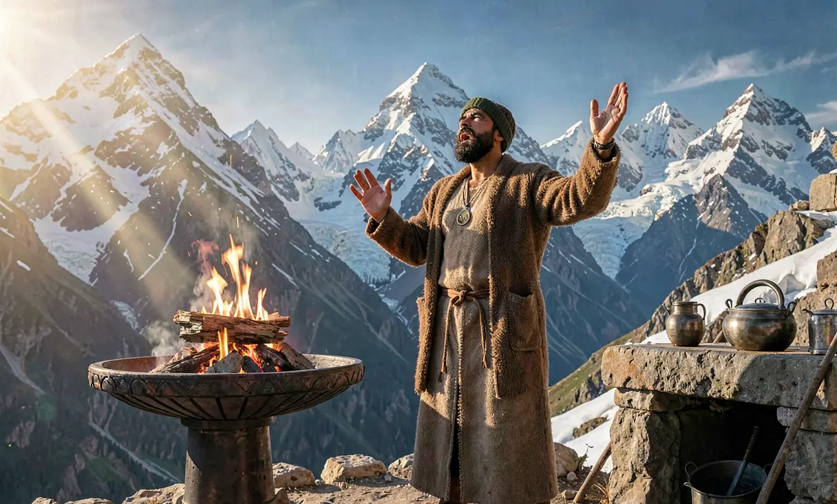 Zoroaster Preaches Dualistic Monotheism