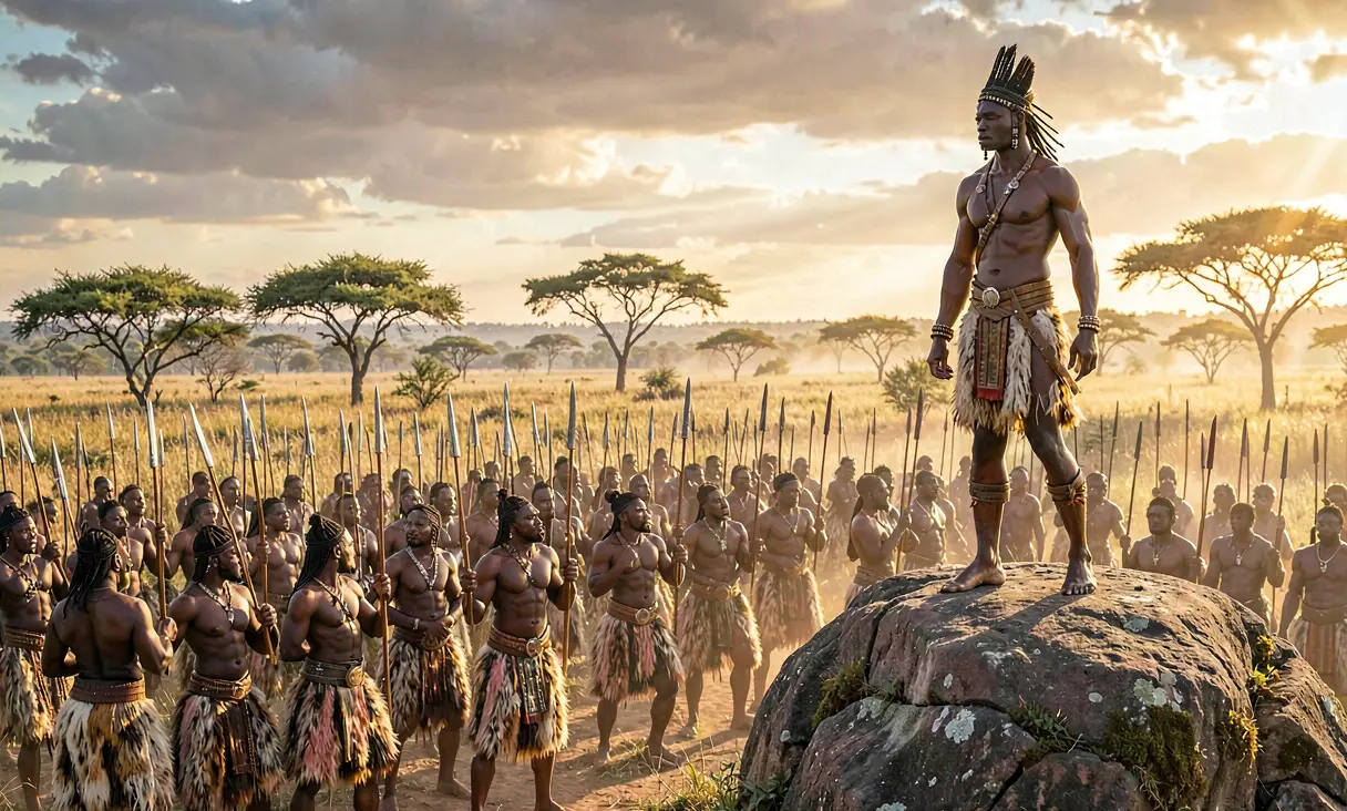 Shaka Zulu Unifies the Zulu Kingdom