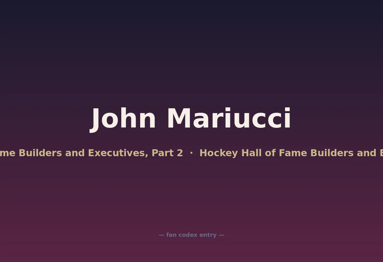 John Mariucci