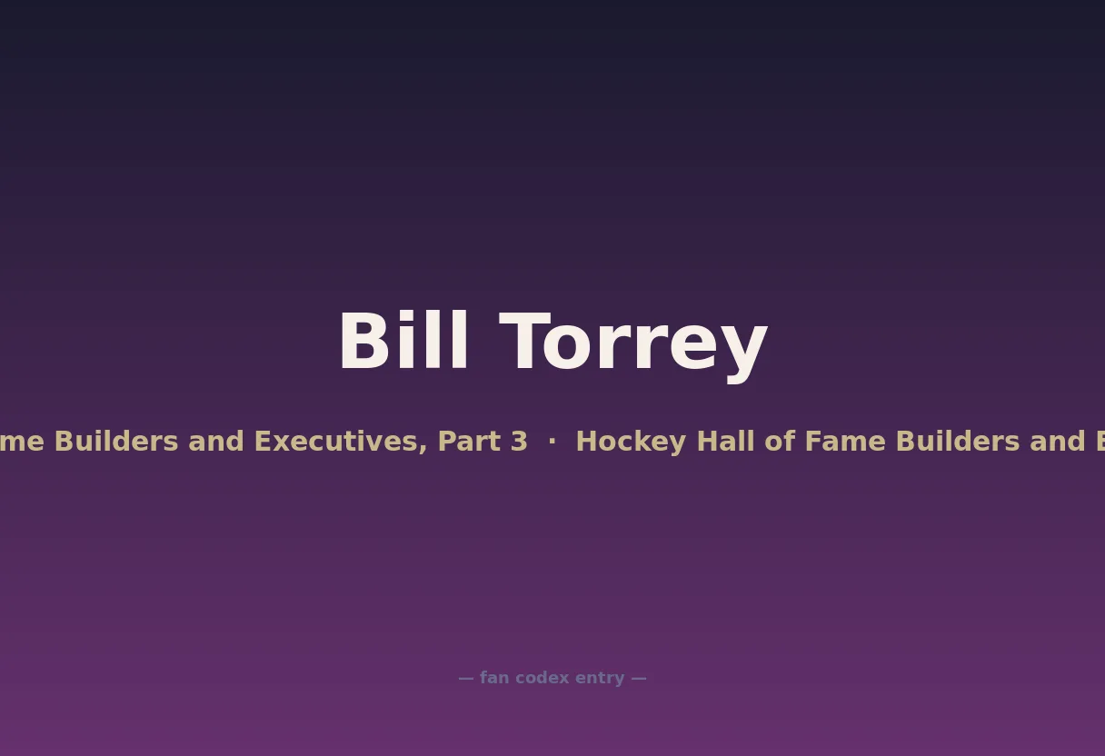 Bill Torrey