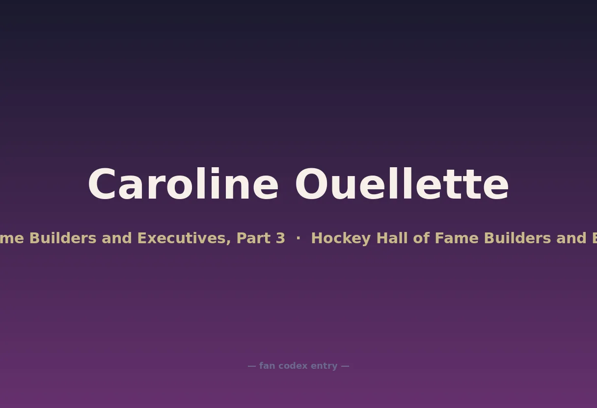 Caroline Ouellette