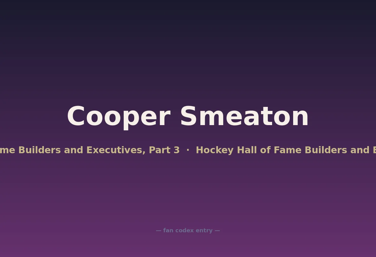 Cooper Smeaton