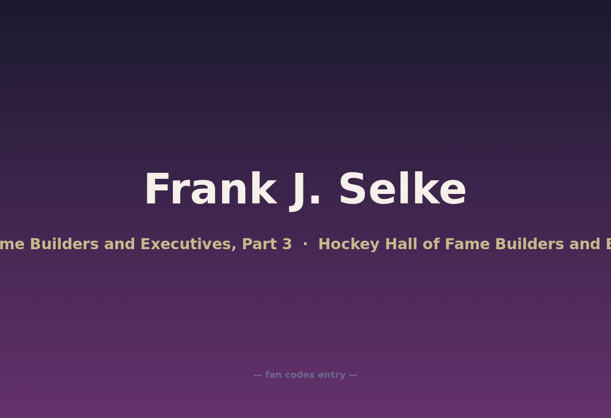 Frank J. Selke