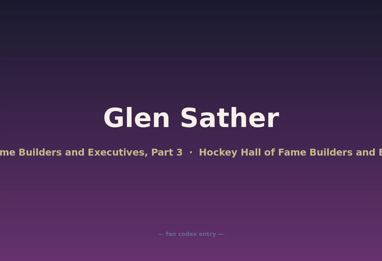 Glen Sather