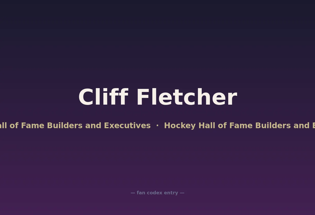 Cliff Fletcher