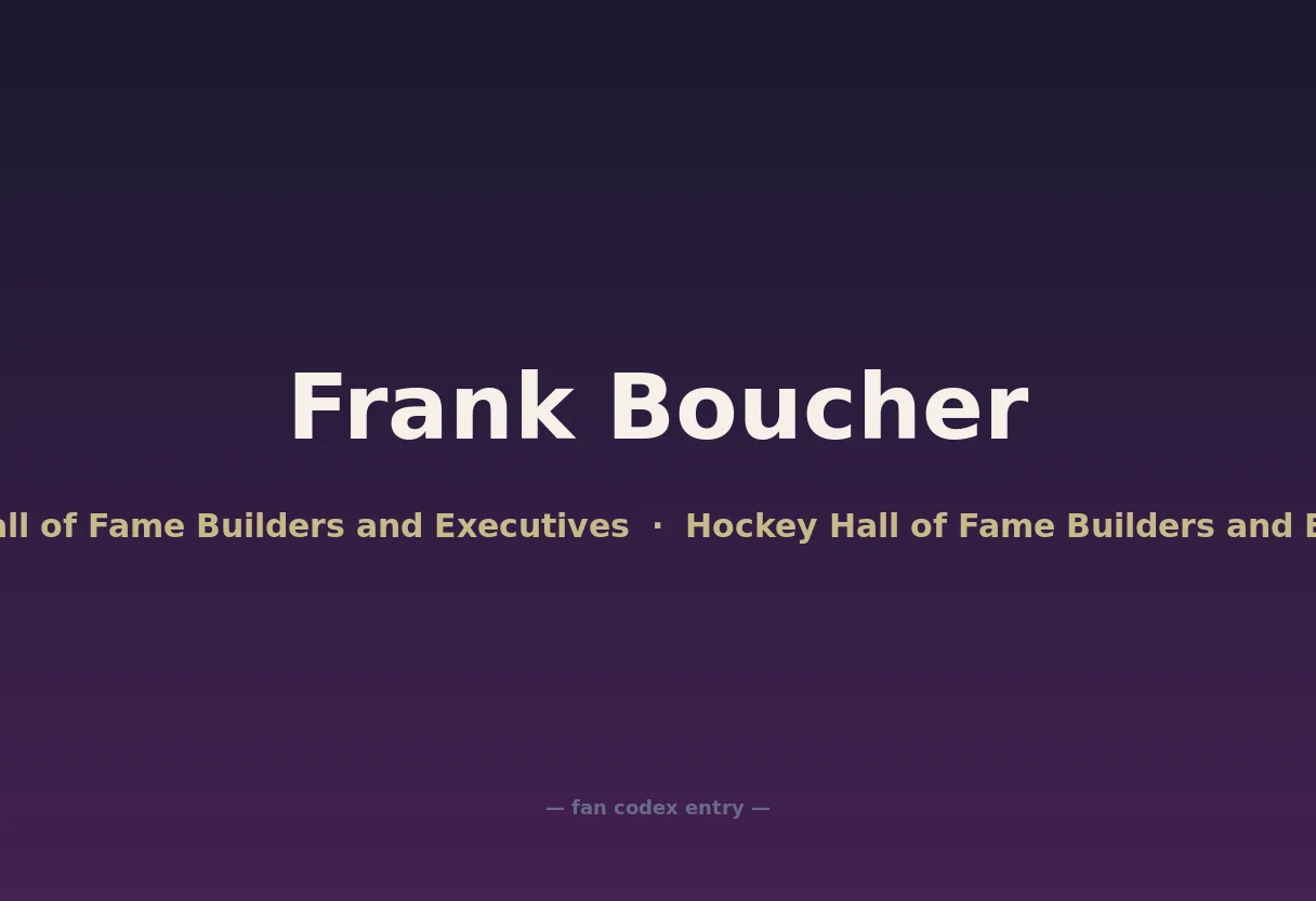 Frank Boucher