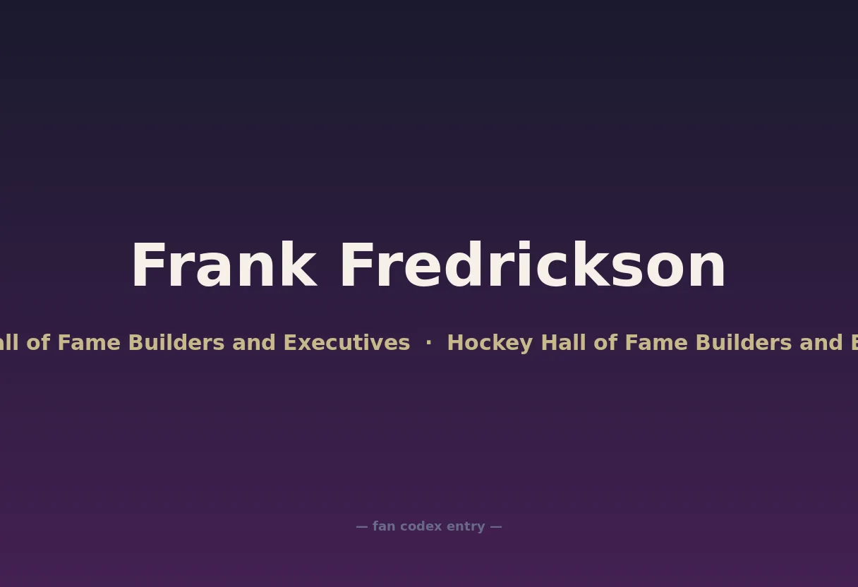 Frank Fredrickson