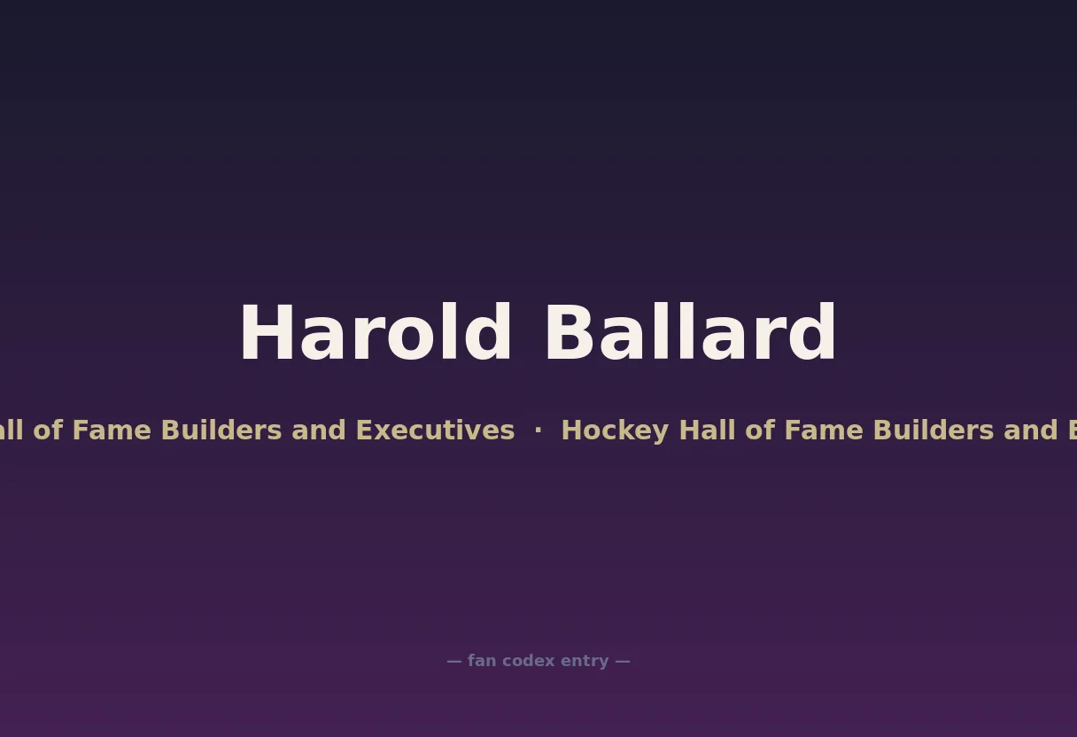 Harold Ballard