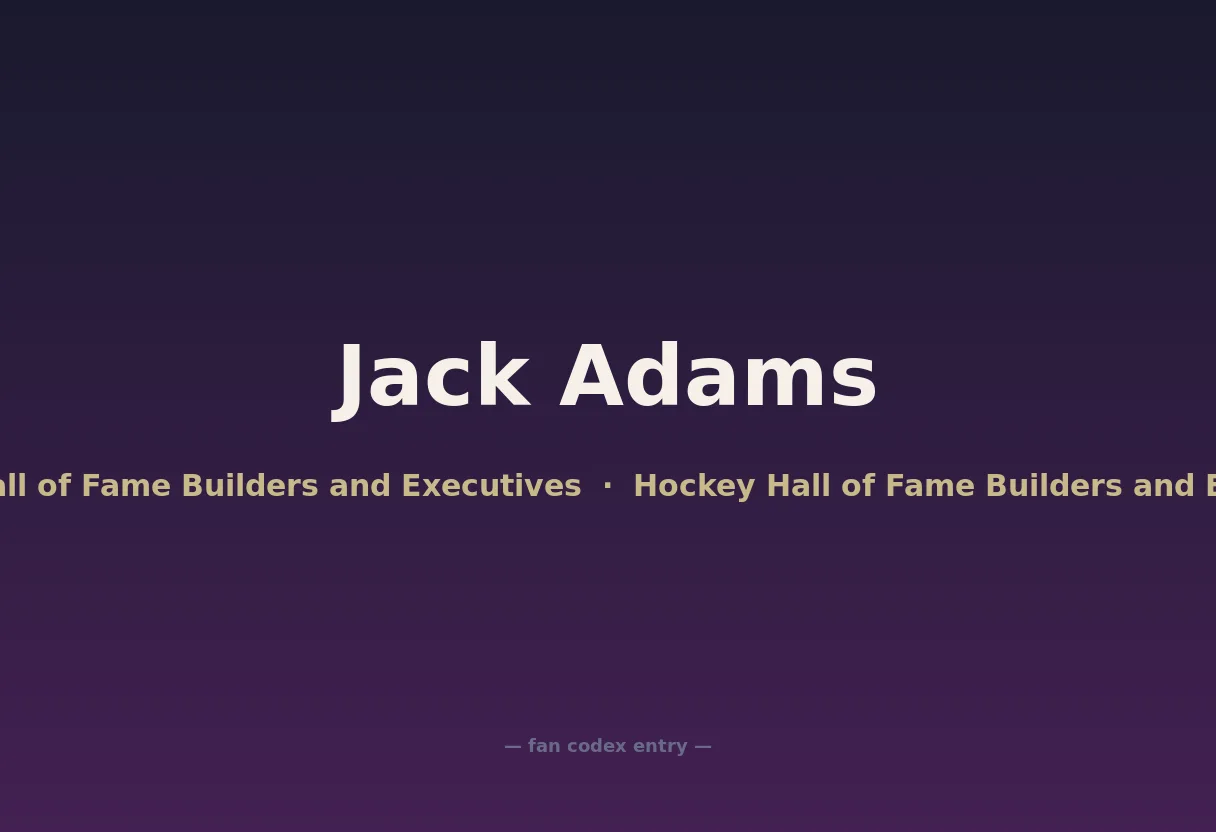 Jack Adams