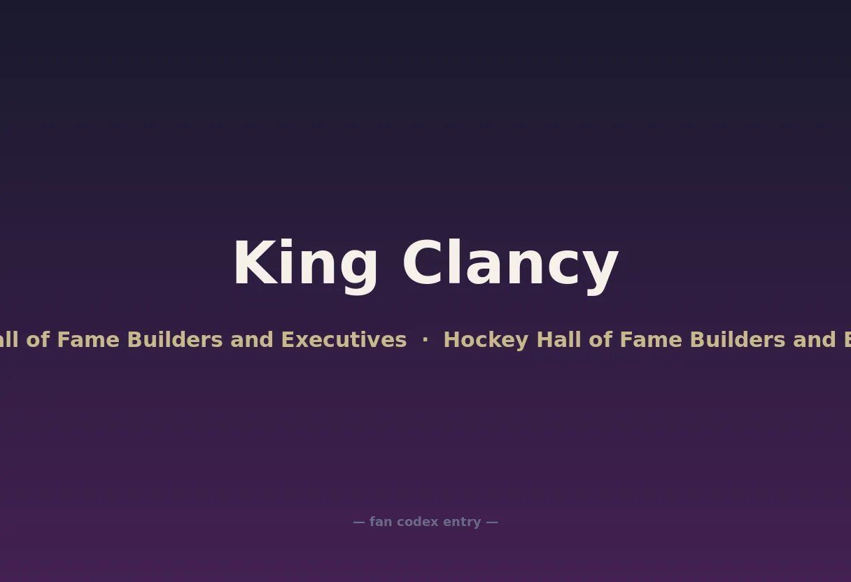 King Clancy