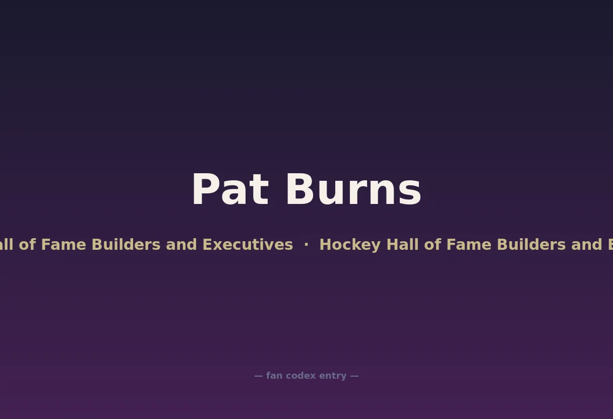 Pat Burns