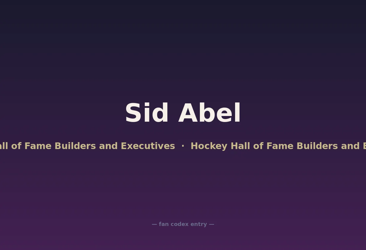 Sid Abel