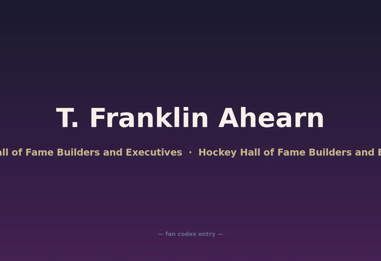T. Franklin Ahearn
