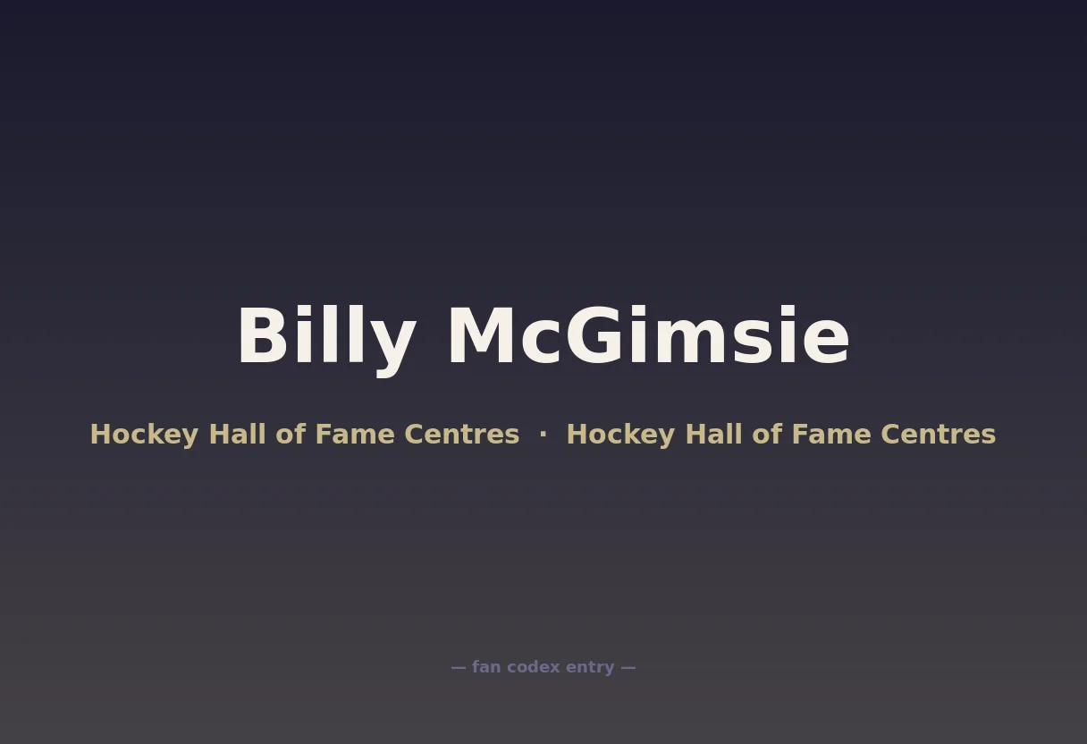 Billy McGimsie