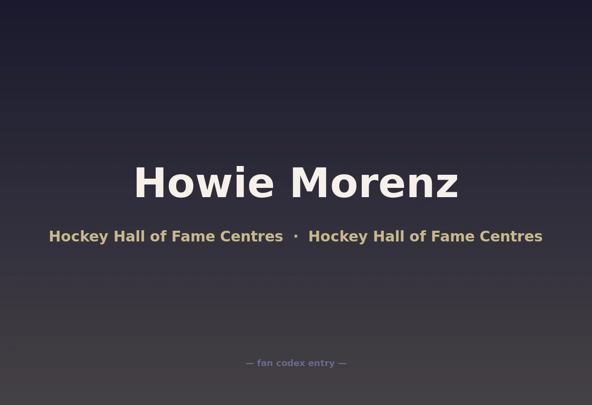 Howie Morenz