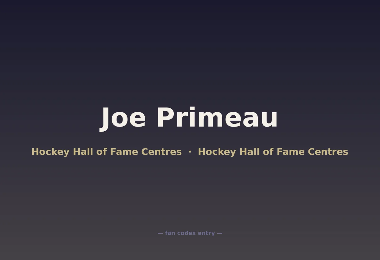 Joe Primeau
