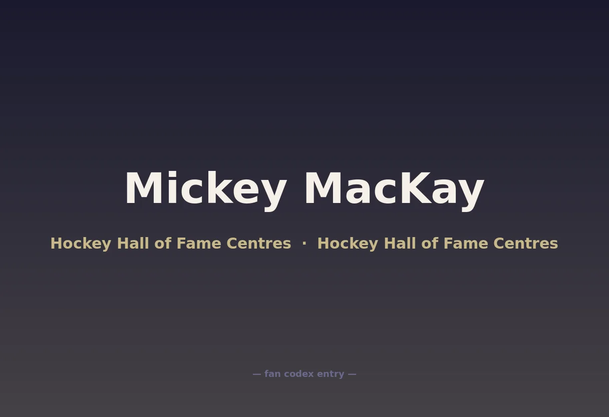 Mickey MacKay
