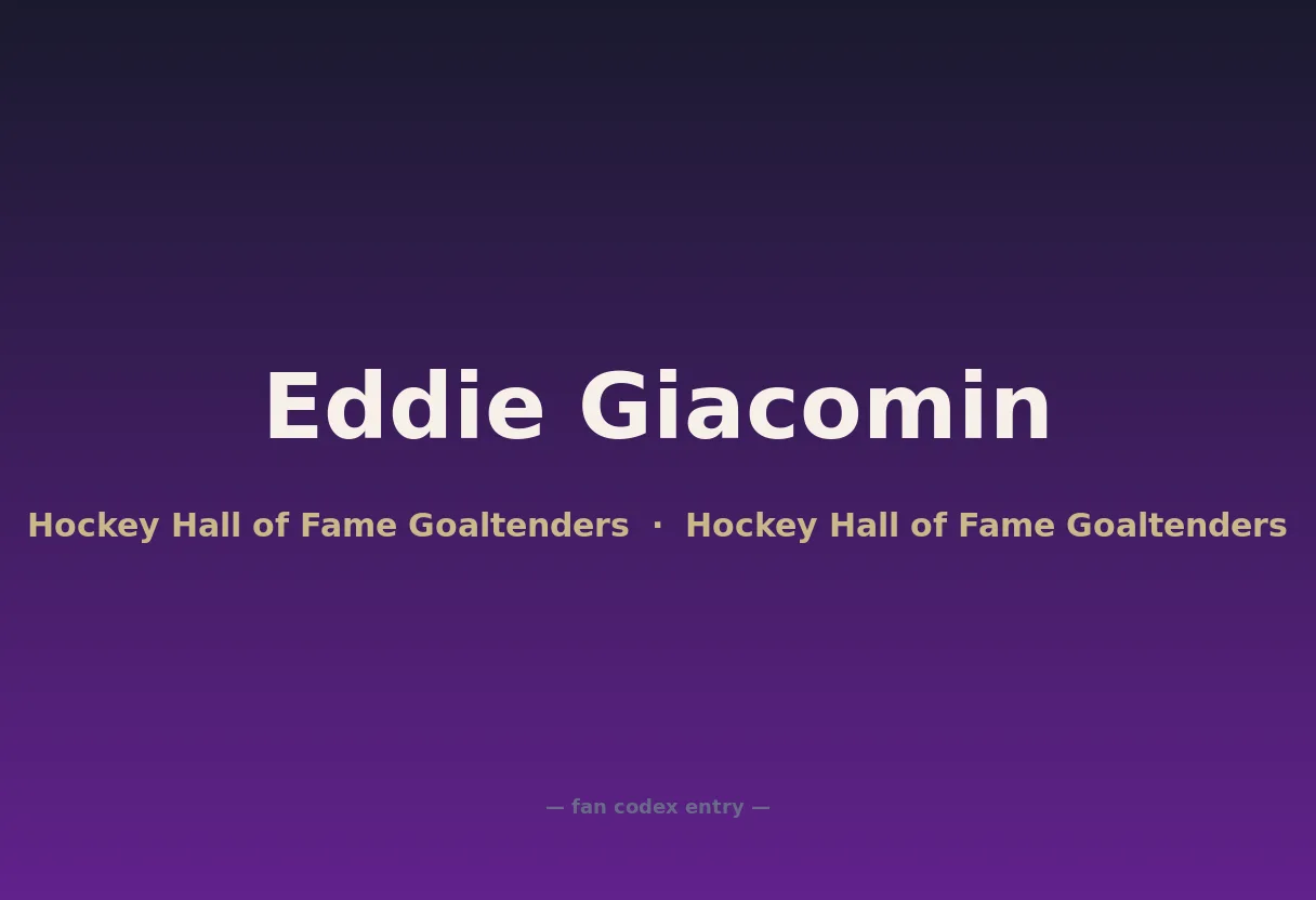 Eddie Giacomin