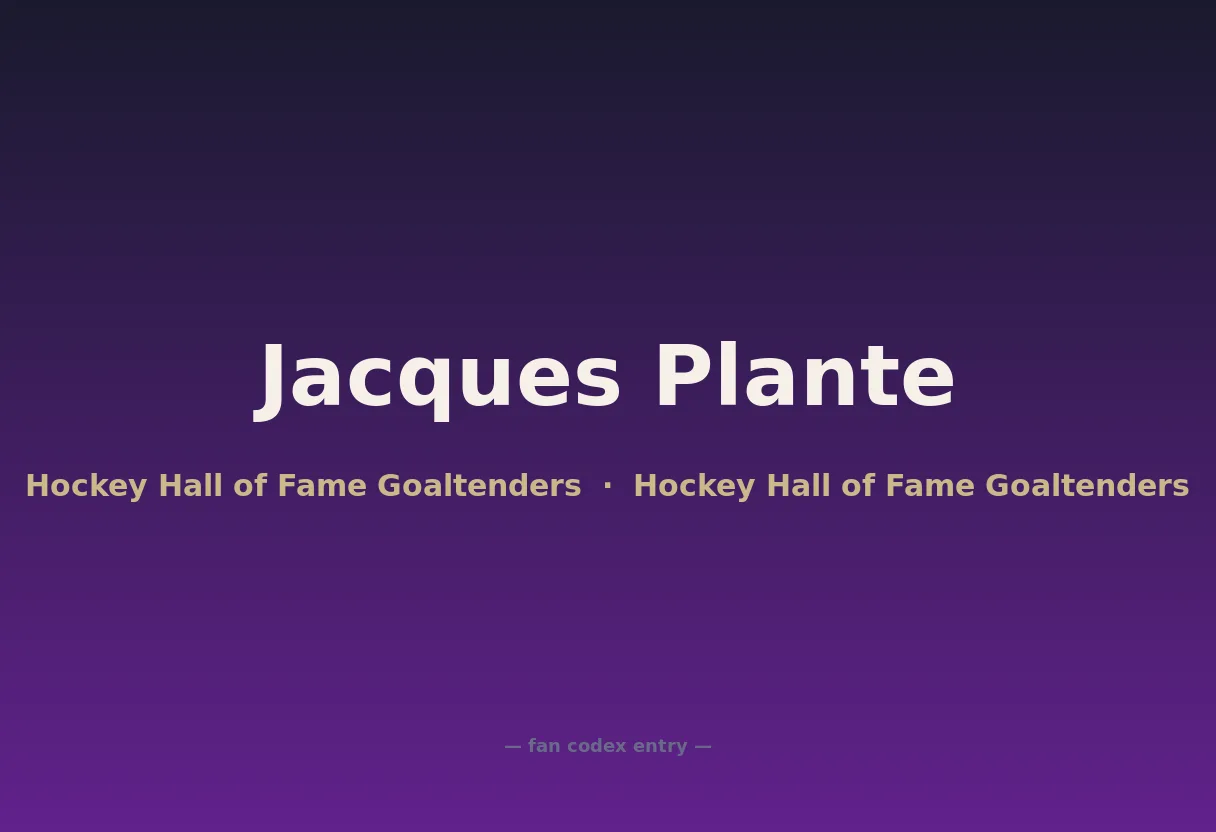 Jacques Plante