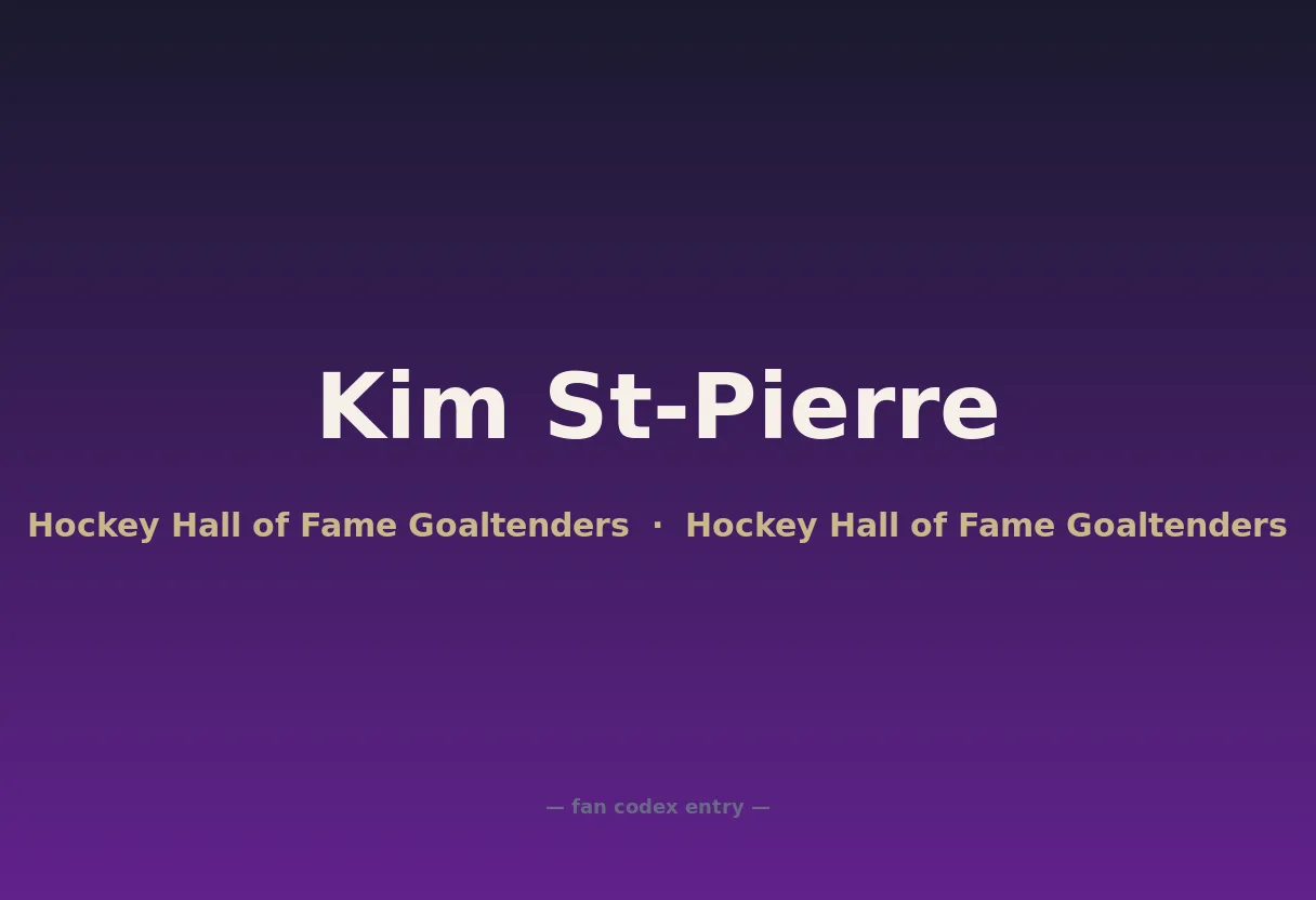 Kim St-Pierre