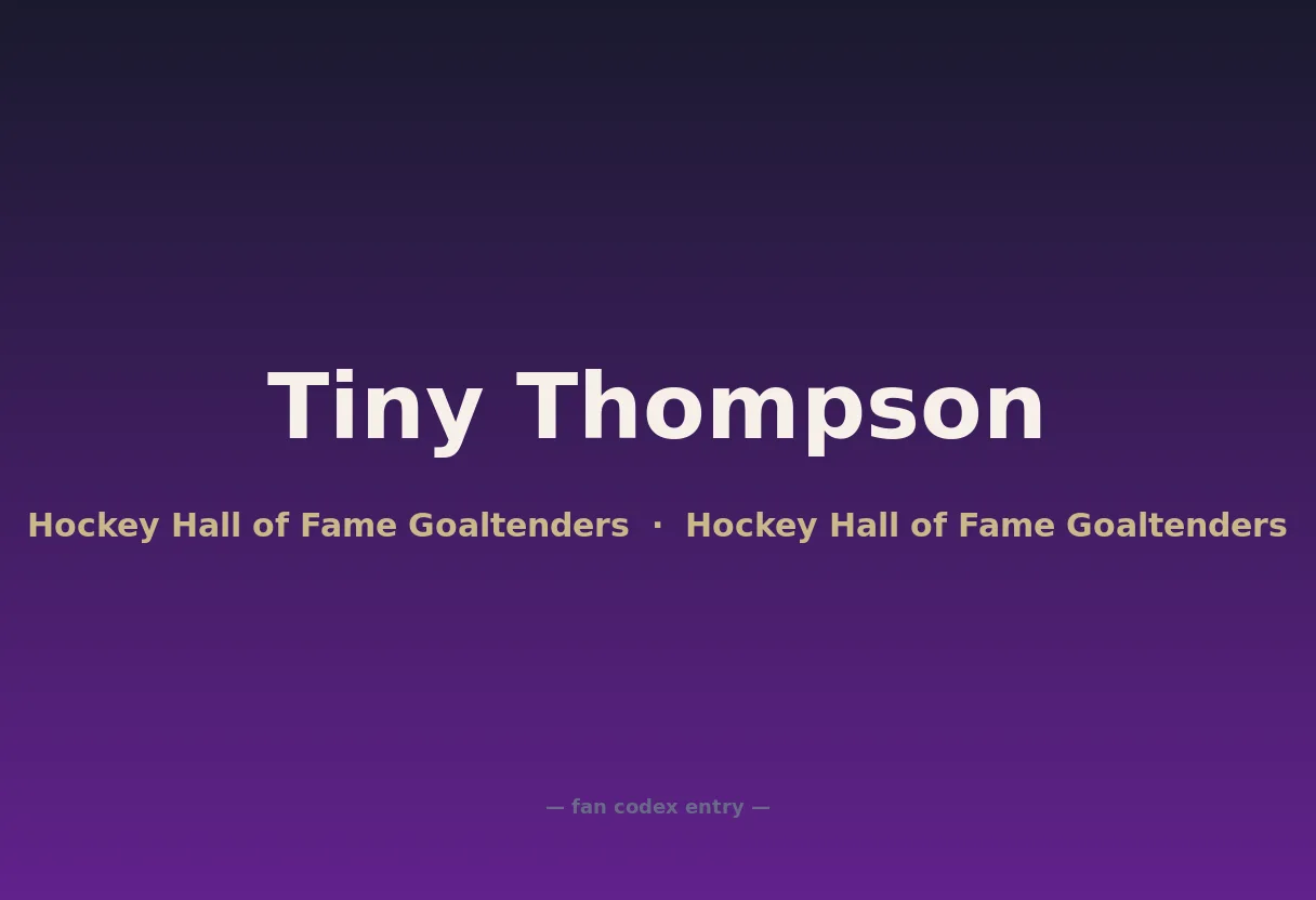 Tiny Thompson