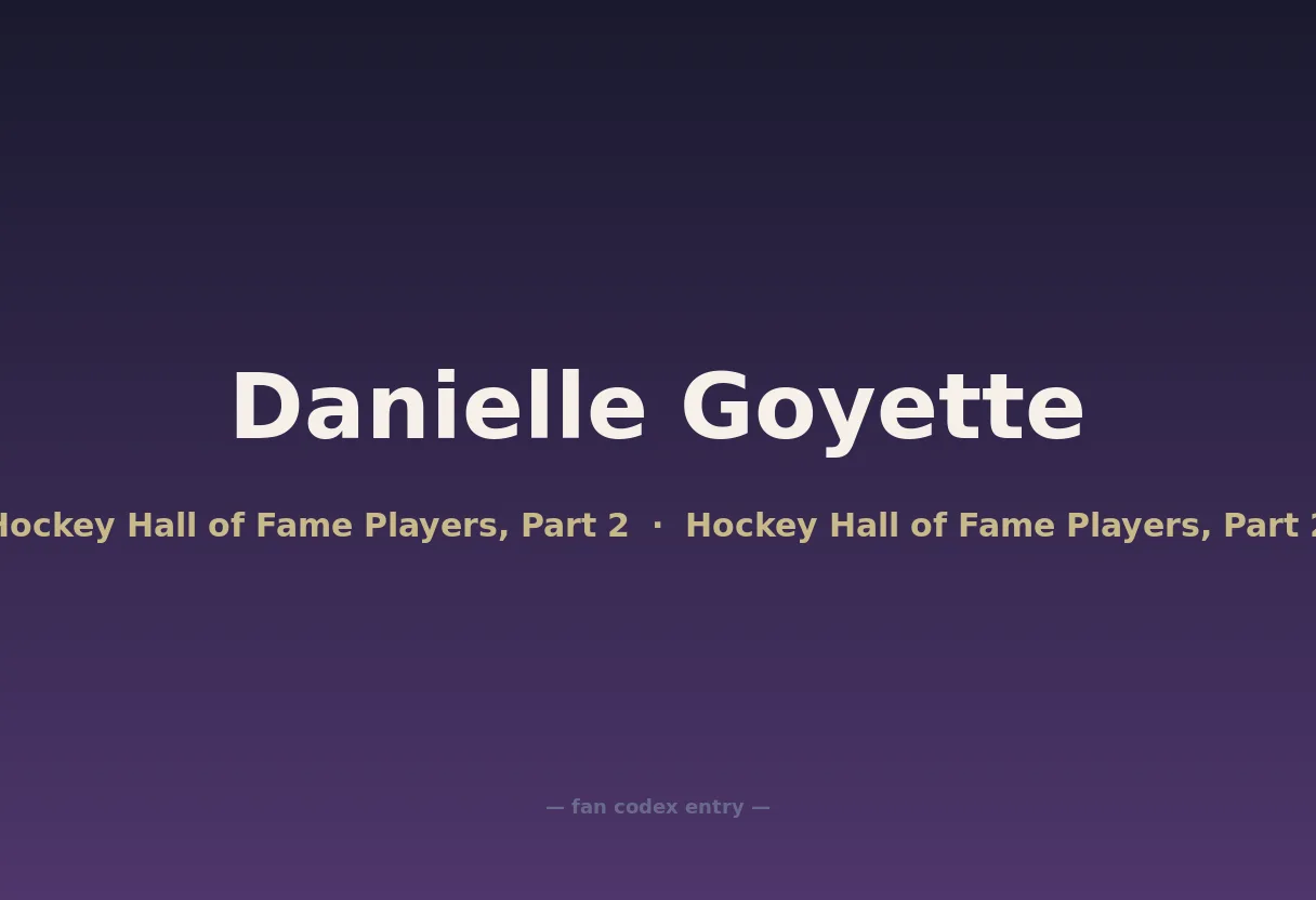 Danielle Goyette