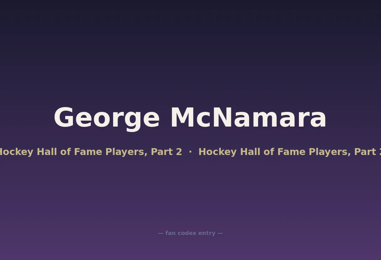 George McNamara