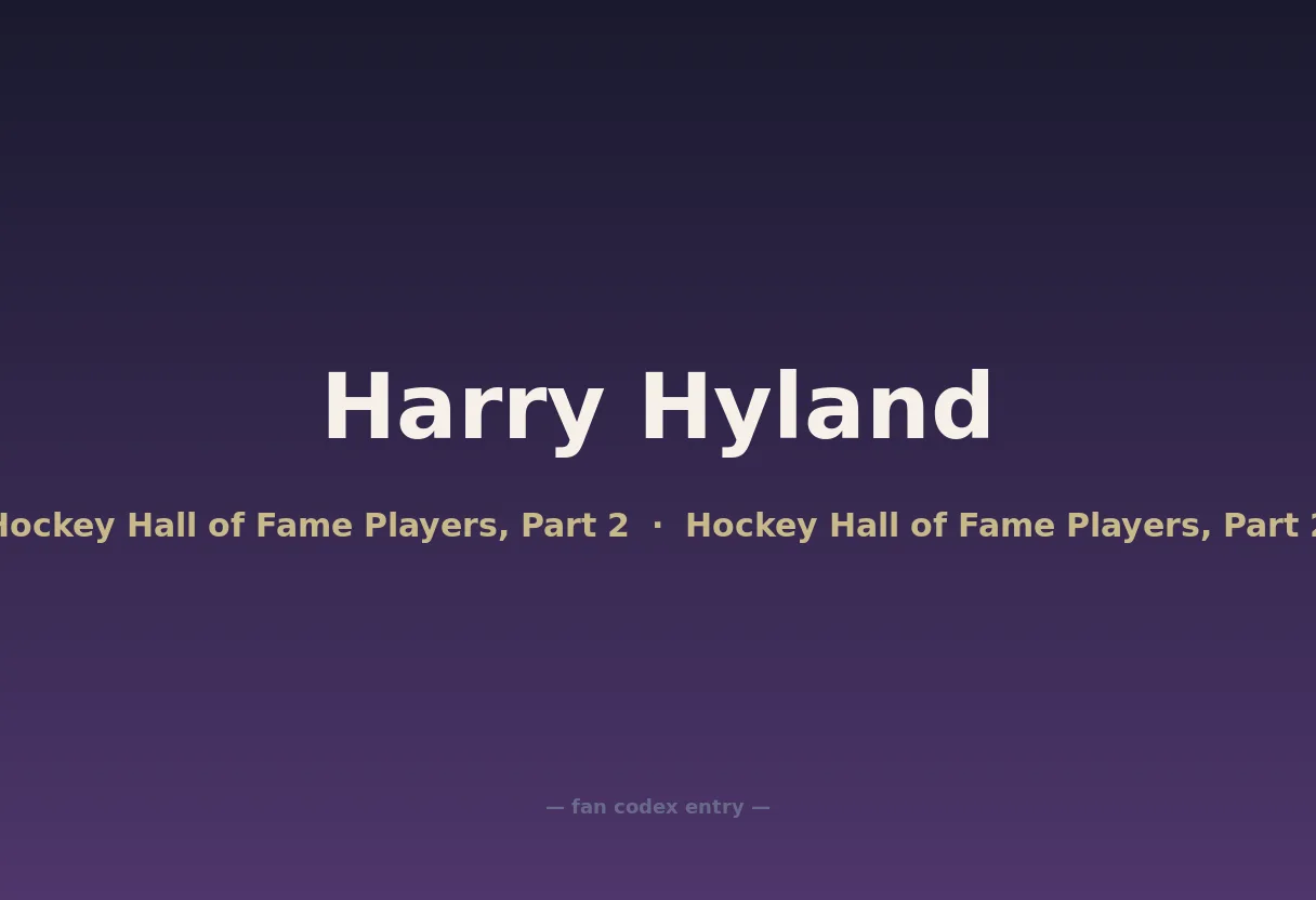 Harry Hyland
