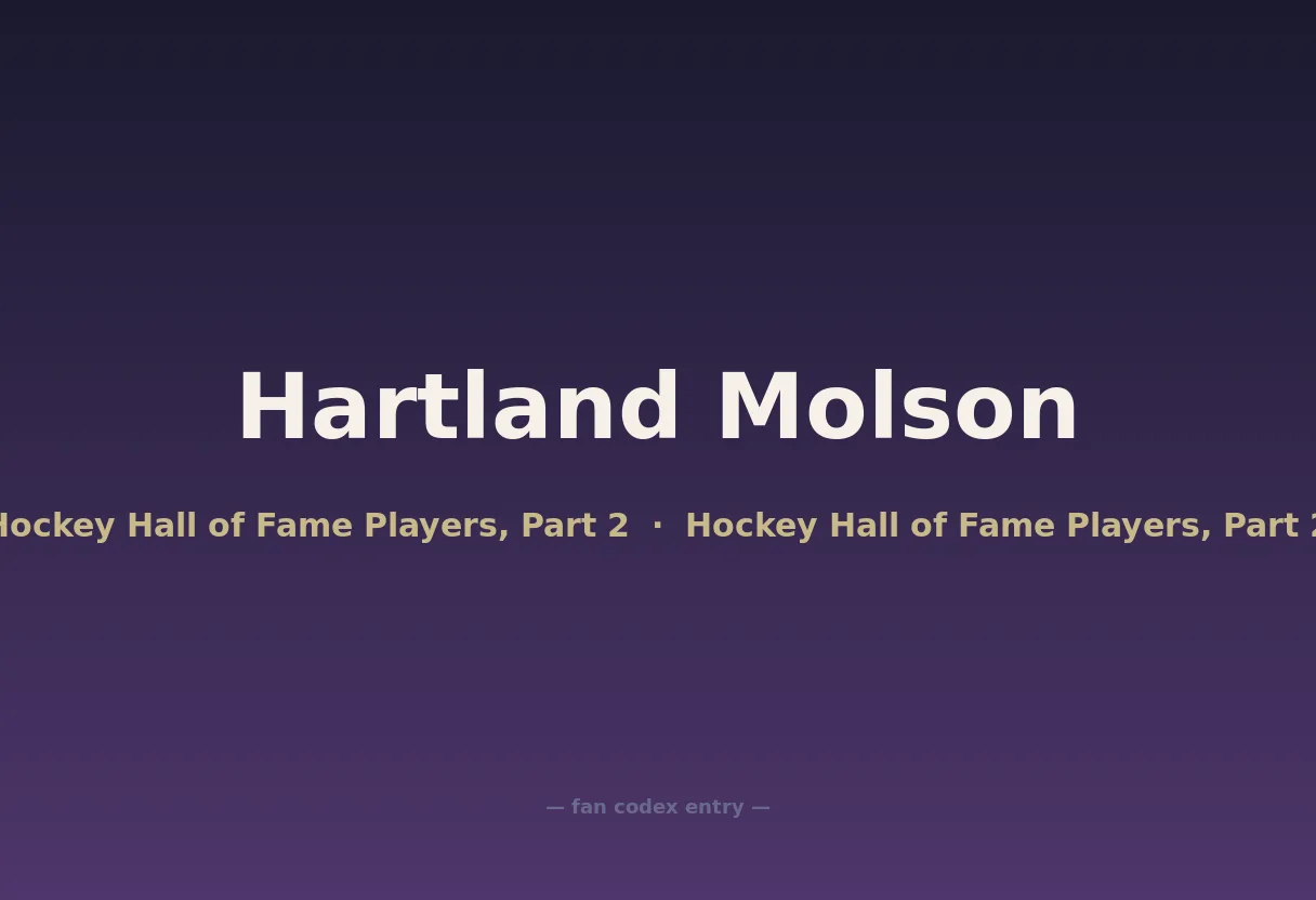 Hartland Molson