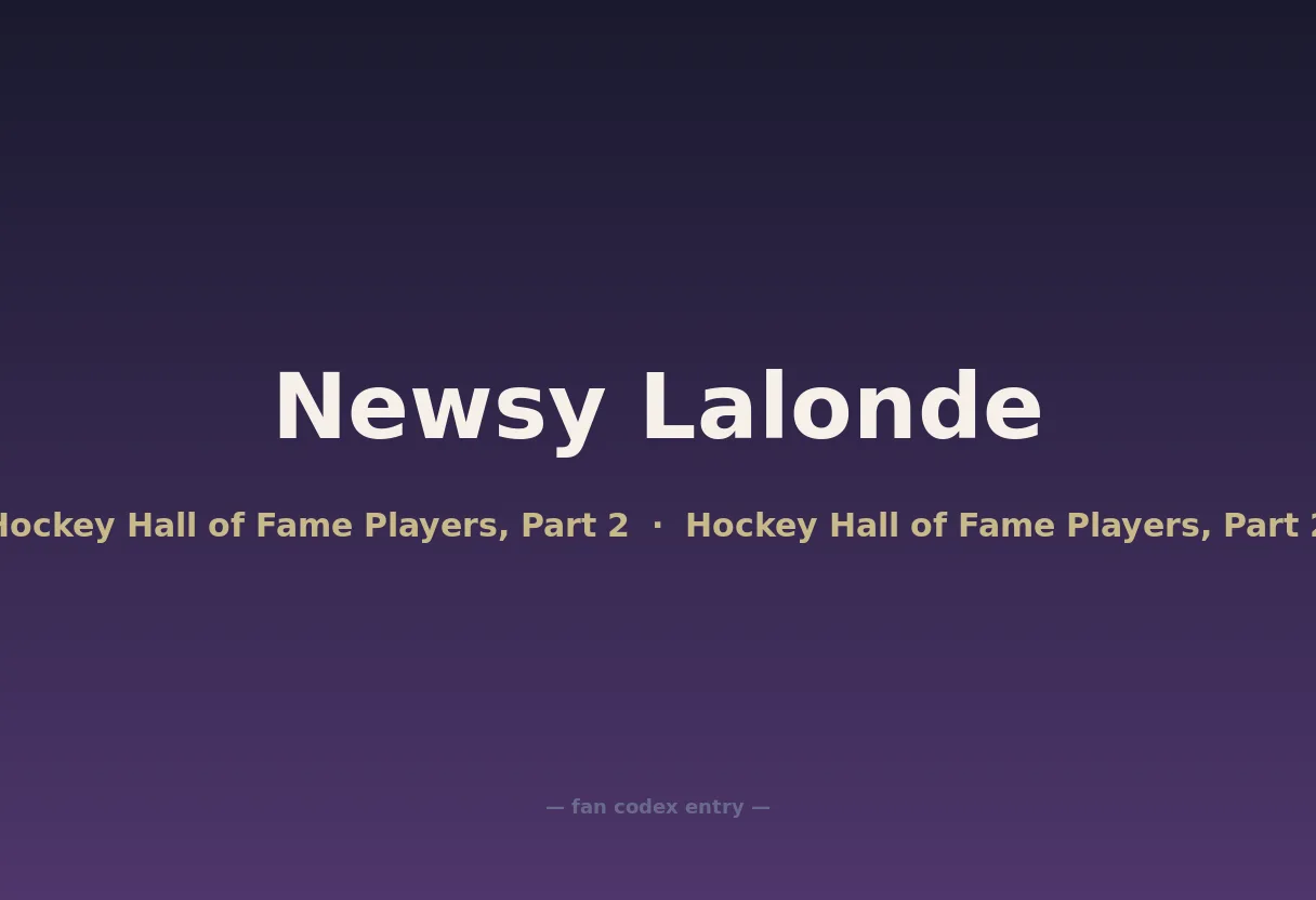 Newsy Lalonde
