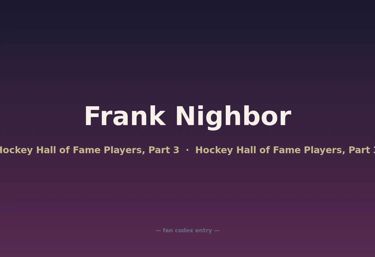 Frank Nighbor