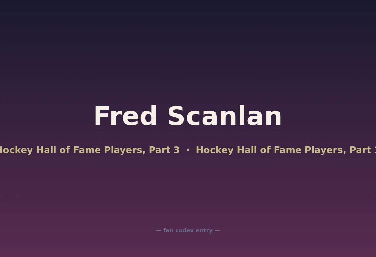 Fred Scanlan