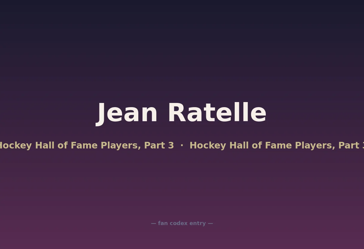 Jean Ratelle